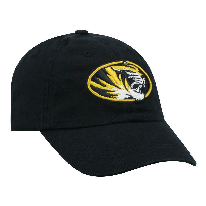 slide 2 of 4, NCAA Missouri Tigers Unstructured Washed Cotton Hat, 1 ct