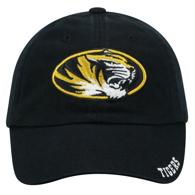slide 3 of 4, NCAA Missouri Tigers Unstructured Washed Cotton Hat, 1 ct