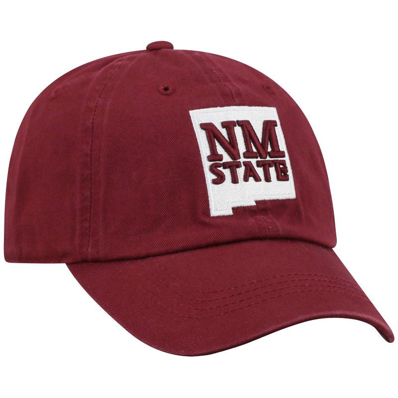 slide 2 of 4, NCAA New Mexico State Aggies Unstructured Washed Cotton Hat: Adjustable Lightweight Baseball Cap, 1 ct
