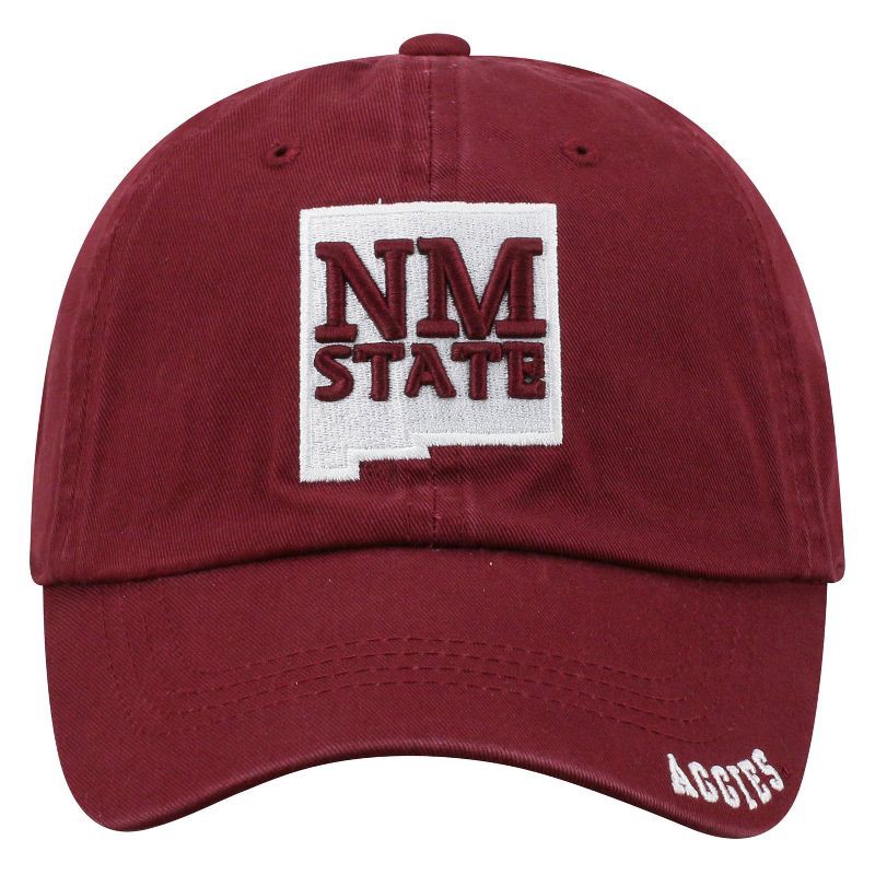 slide 3 of 4, NCAA New Mexico State Aggies Unstructured Washed Cotton Hat: Adjustable Lightweight Baseball Cap, 1 ct
