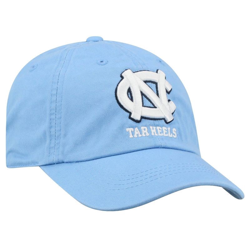 slide 2 of 4, NCAA North Carolina Tar Heels Captain Unstructured Washed Cotton Hat: Adjustable Solid Cap, 1 ct