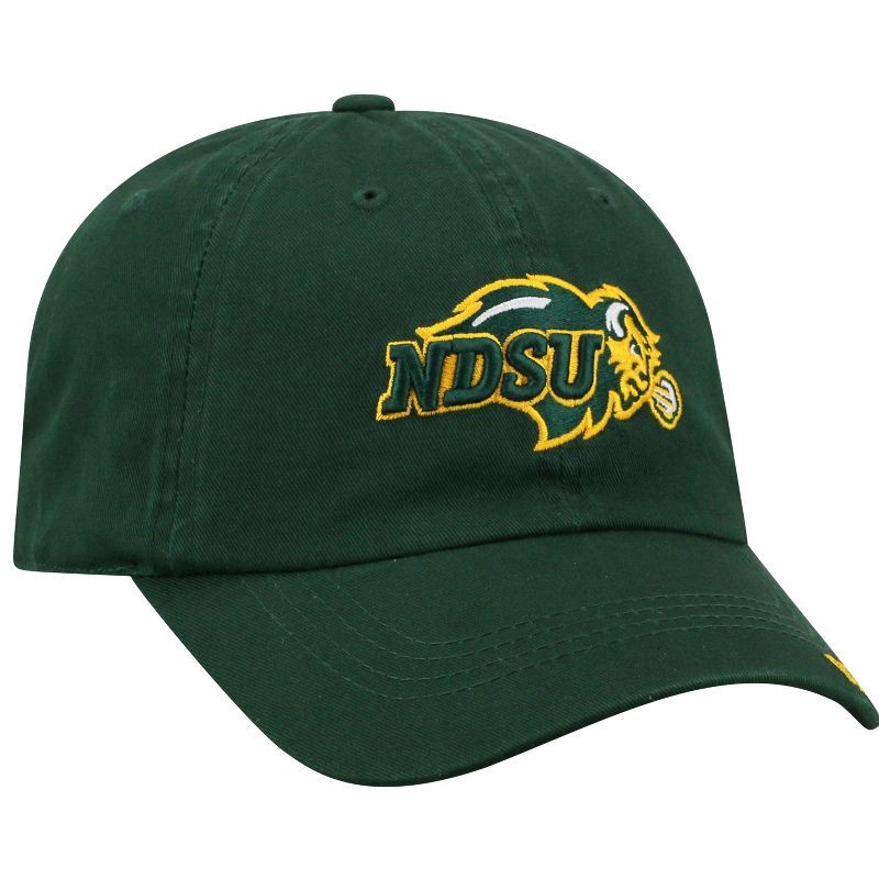slide 2 of 4, NCAA North Dakota State Bison Unstructured Washed Cotton Hat: Adjustable Solid Baseball Cap, 1 ct