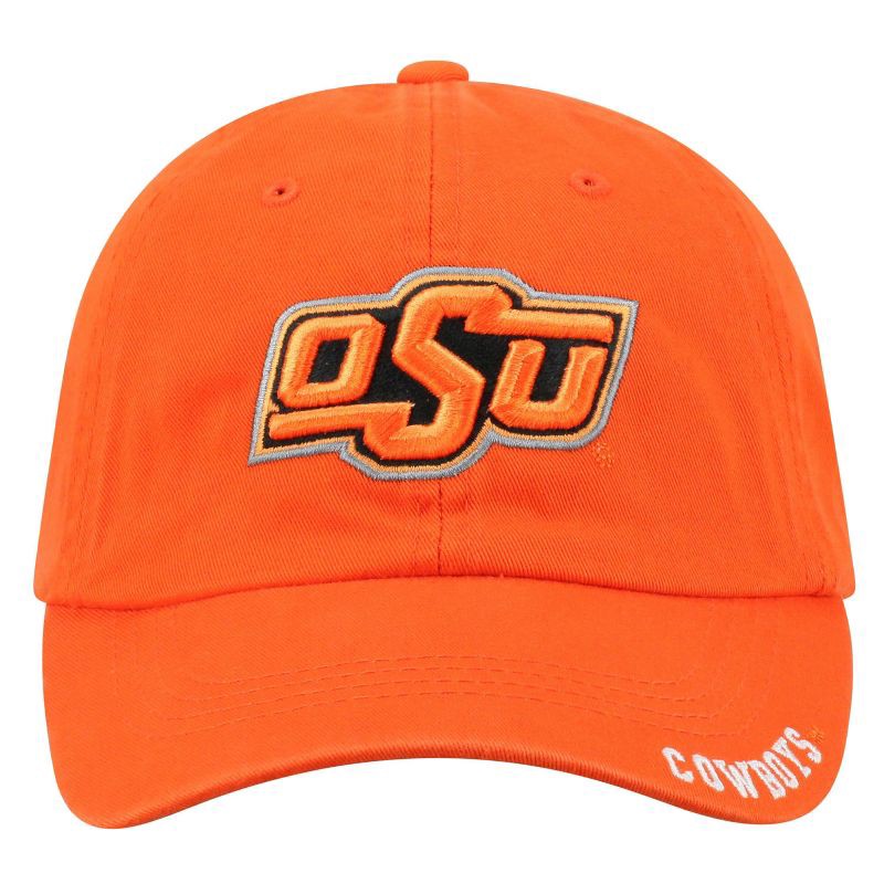 slide 3 of 4, NCAA Oklahoma State Cowboys Unstructured Washed Cotton Hat, 1 ct