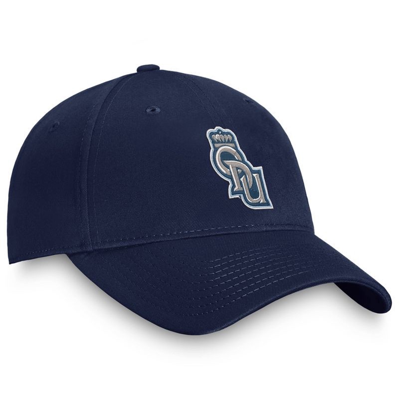 slide 3 of 3, NCAA Old Dominion Monarchs Captain Unstructured Washed Cotton Hat: Adjustable Sports Team Apparel, 1 ct