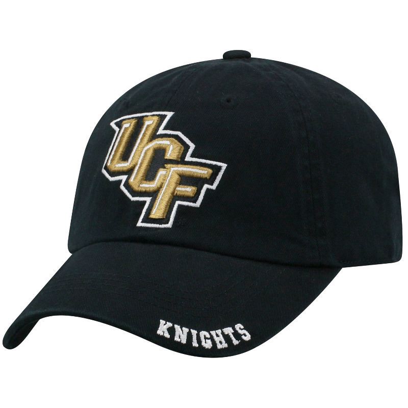 slide 1 of 4, NCAA UCF Knights Captain Unstructured Washed Cotton Hat: Adjustable Solid Baseball Cap, 1 ct