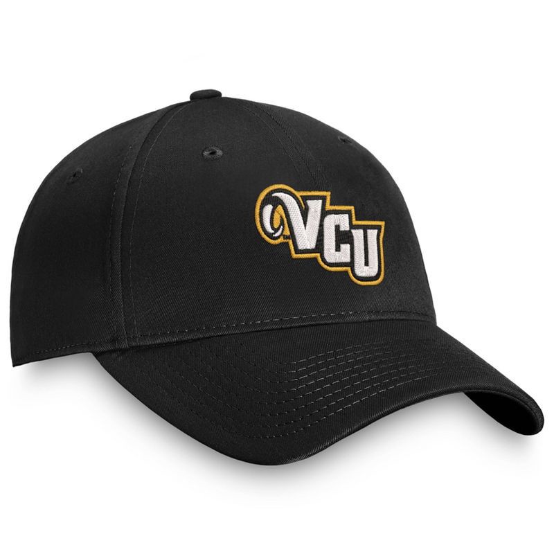 slide 3 of 3, NCAA VCU Rams Captain Unstructured Washed Cotton Hat, 1 ct