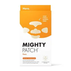 Hero Cosmetics Hero Mighty Patch Face - 5ct: Vegan, Spot Treatment, Acne-Prone, Normal Skin