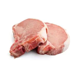 Natural Bone-In Center Cut Pork Chops - 2 ct
