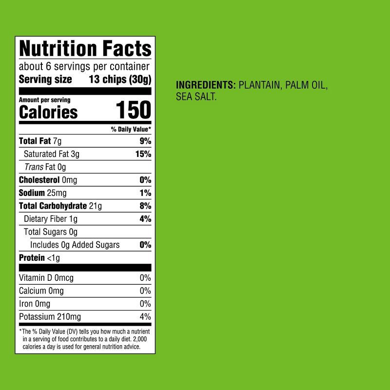 slide 4 of 4, Plantain Chips Sea Salt - 6oz - Good & Gather™, 6 oz