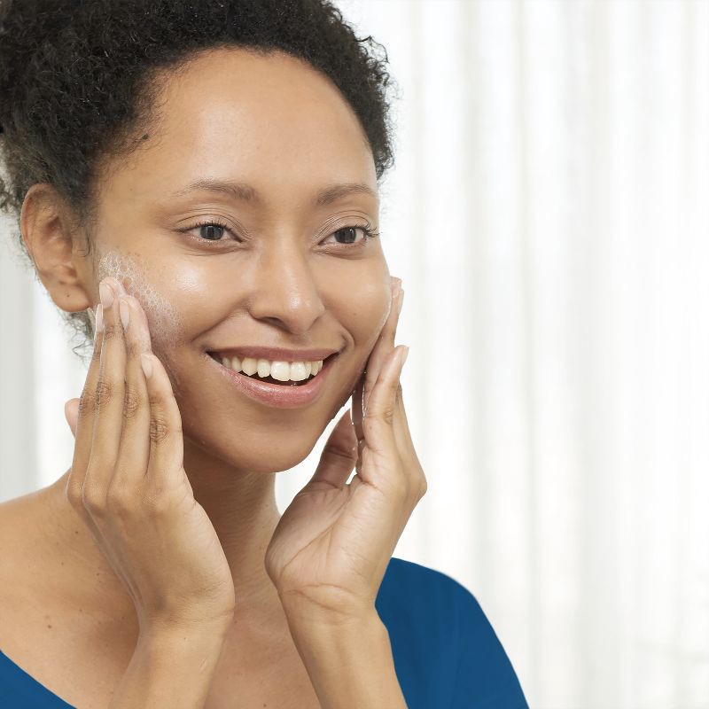 slide 3 of 7, Cetaphil Hydrating Foaming Cream Face Cleanser - 8 fl oz, 8 fl oz