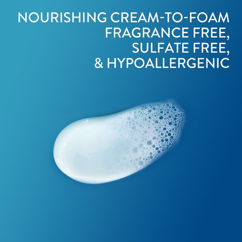 slide 7 of 7, Cetaphil Hydrating Foaming Cream Face Cleanser - 8 fl oz, 8 fl oz