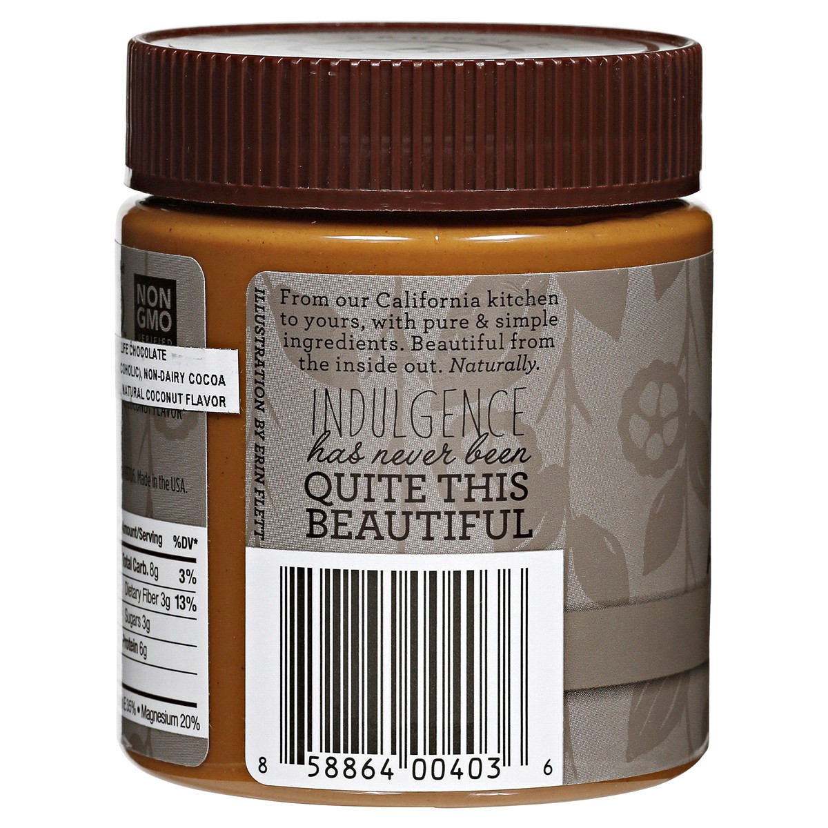 slide 2 of 4, Barney Butter Cocoa + Coconut Almond Butter, 10 oz