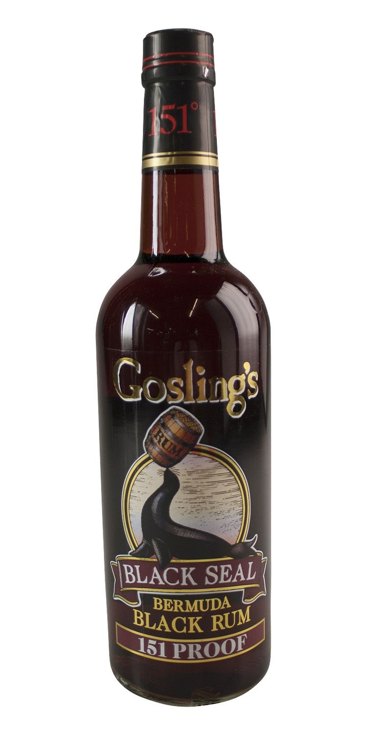 slide 1 of 1, Gosling's Goslings Rum Black Seal, 750 ml