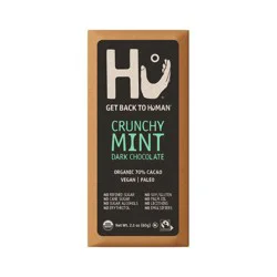 Hu Kitchen Hu Crunchy Mint Dark Chocolate Candy - 2.1oz
