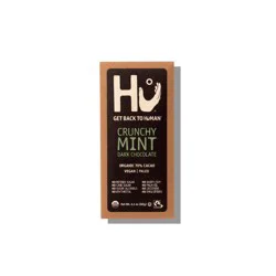 Hu Kitchen Hu Crunchy Mint Dark Chocolate Candy - 2.1oz