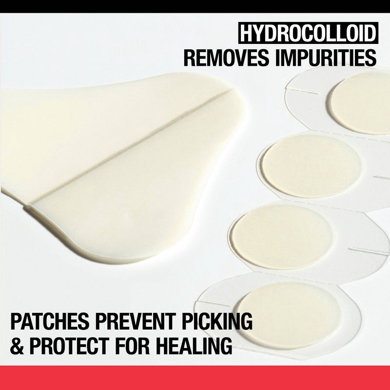 slide 6 of 12, Neutrogena Stubborn Acne Ultra-Thin Blemish Hydrocolloid Patches, Combination Pack - 16 Patches, 1 ct