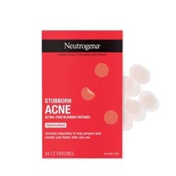 Neutrogena Stubborn Acne Ultra-Thin Blemish Pimple Patches - 24ct: No Fragrance Added, For Normal To Acne-Prone Skin
