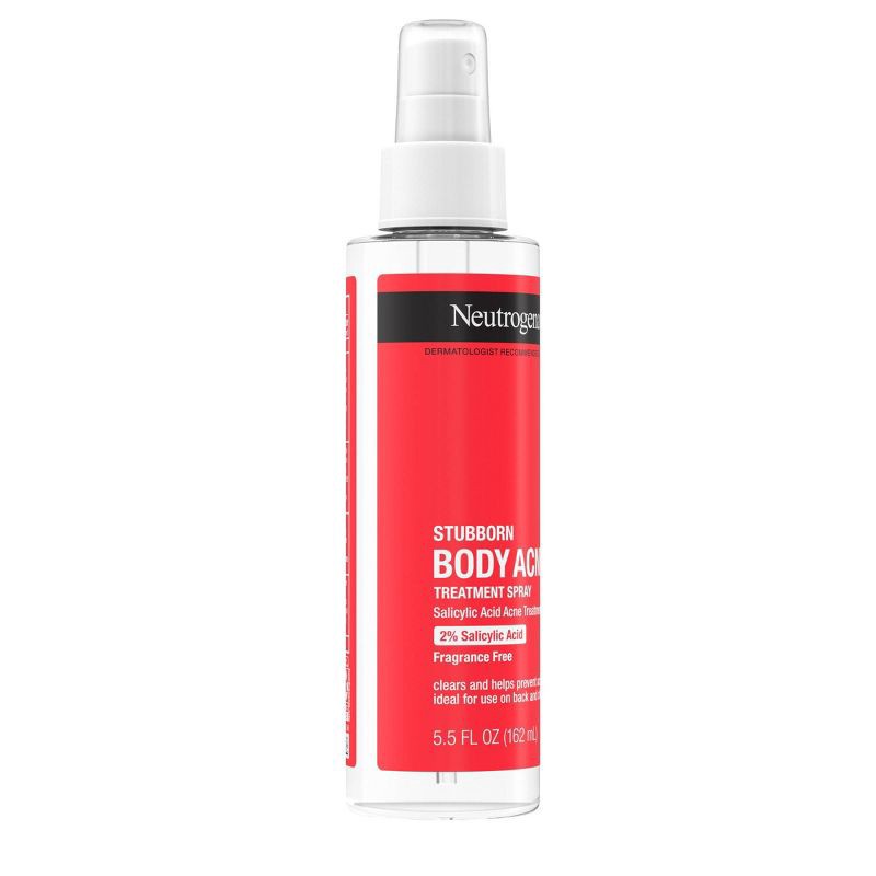 Neutrogena Stubborn Body Acne Treatment Spray - 5.5 fl oz 5.5 fl oz | Shipt