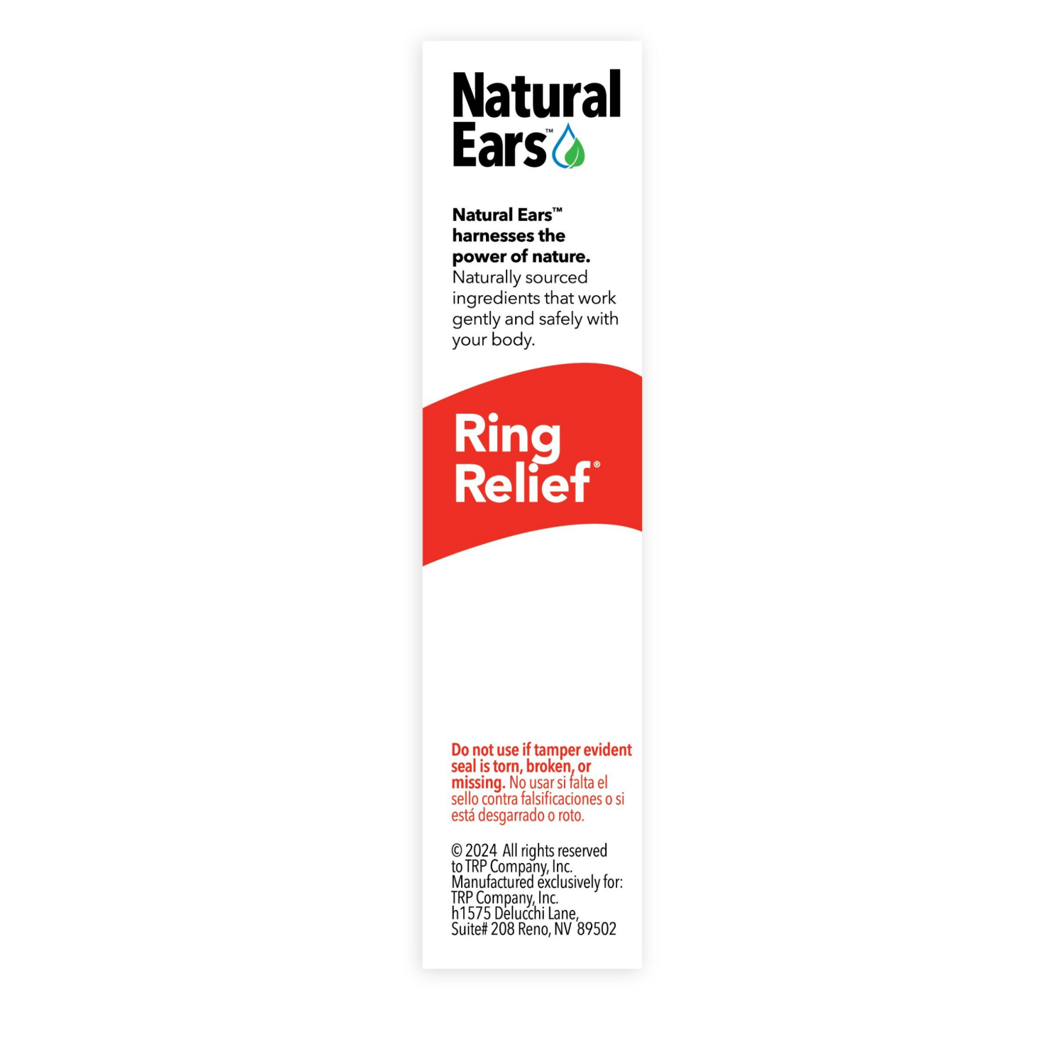 slide 3 of 3, TRP Relief Products Ring Relief Homeopathic Ear Drops, 15 ml
