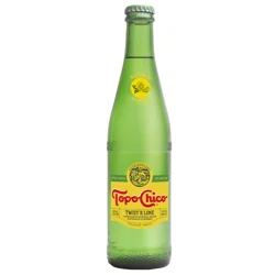 Topo Chico Sparkling Mineral Water Twist of Lime Glass Bottles- 288 fl oz