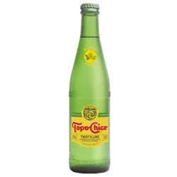 Topo Chico Sparkling Mineral Water Twist of Lime Glass Bottles- 288 fl oz