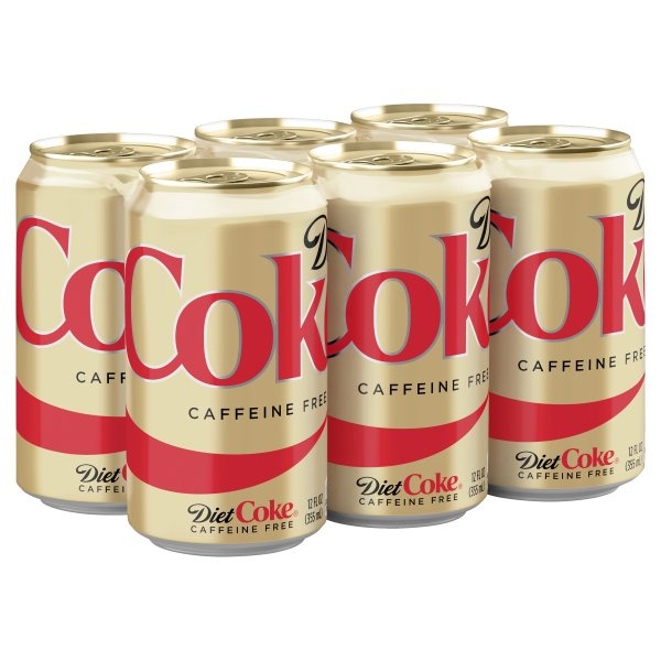 slide 1 of 8, Coca-Cola Caffeine Free Diet Coke - 12 ct, 12 ct