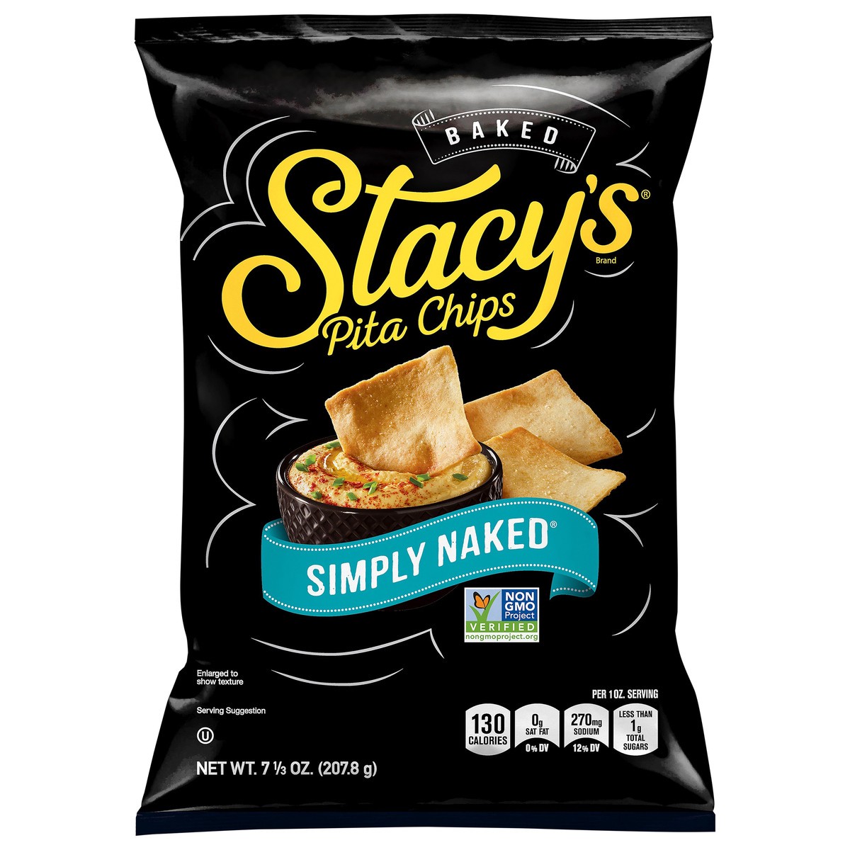 slide 1 of 4, Stacy's Pita Chips, 7.33 oz