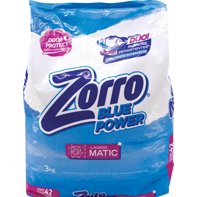 slide 1 of 1, Zorro Classic Matic Laundy Soap Powder 0.88 Pounds, 0.8 lb
