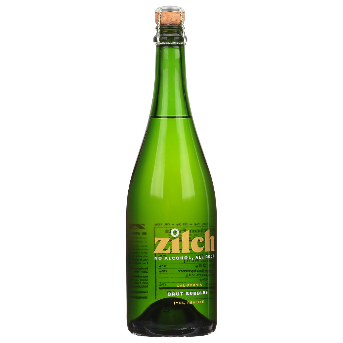slide 2 of 9, Zilch California Brut Bubbles 24.5 fl oz, 24.5 fl oz