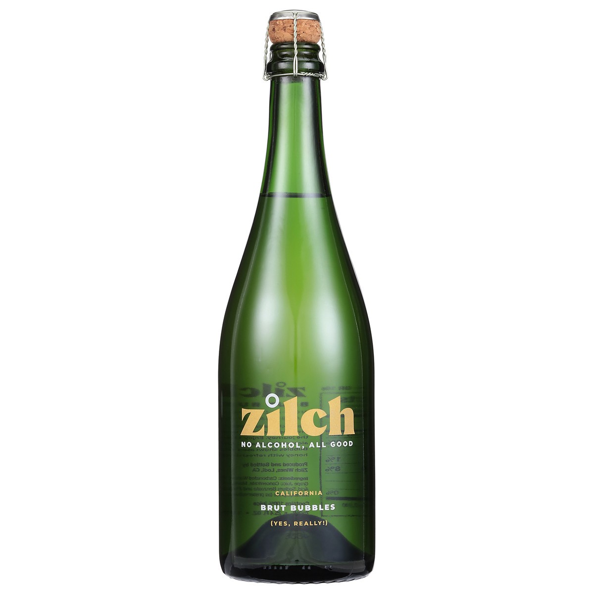 slide 1 of 9, Zilch California Brut Bubbles 24.5 fl oz, 24.5 fl oz