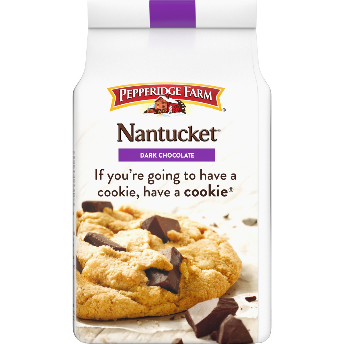 slide 10 of 11, Pepperidge Farm Nantucket Dark Chocolate Cookies, 7.2 oz