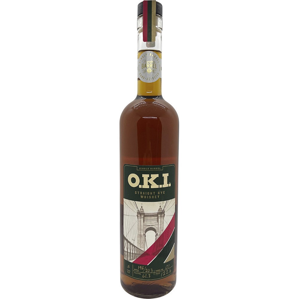 slide 1 of 1, Spec's Single Barrel - O.K.I. Rye, 750 ml