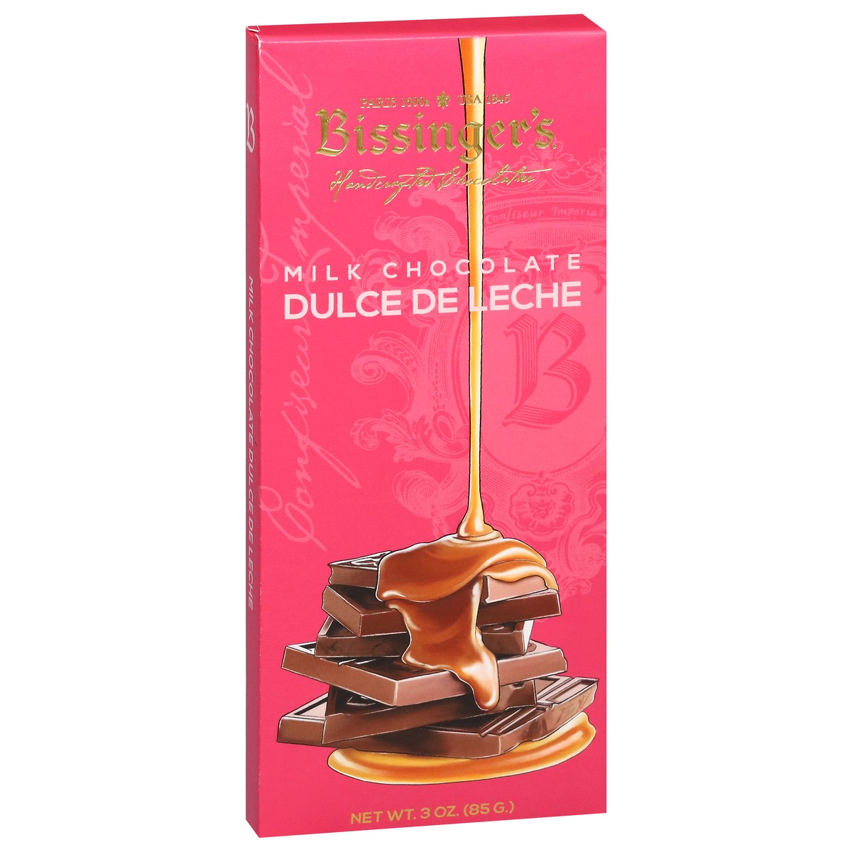 slide 6 of 13, Bissinger's Milk Chocolate Dulce de Leche 3 oz, 3 oz