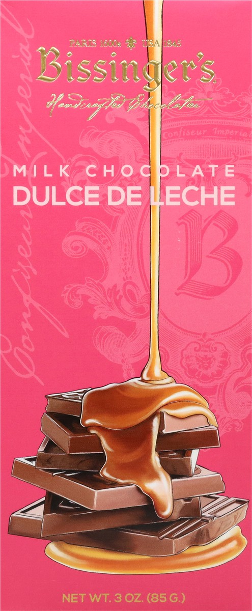 slide 8 of 13, Bissinger's Milk Chocolate Dulce de Leche 3 oz, 3 oz