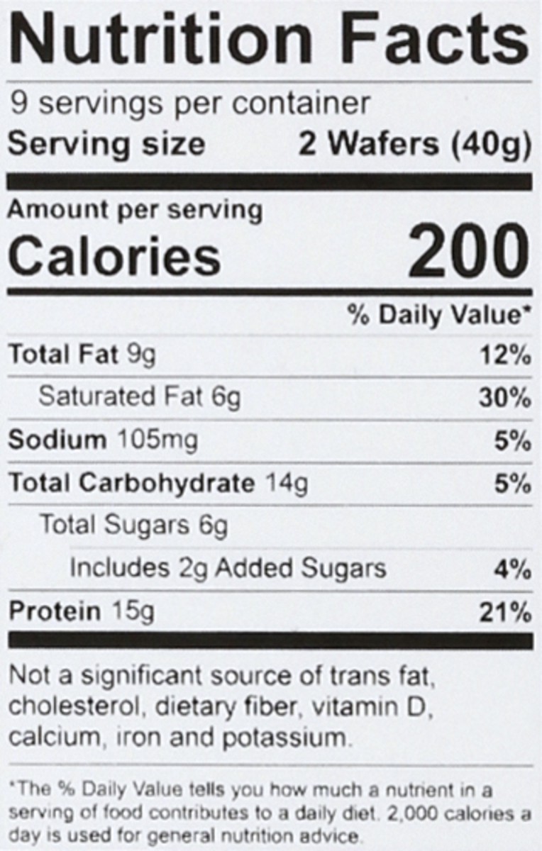 slide 10 of 13, Optimum Nutrition ON Protein Wafers 9 ea, 9 ct