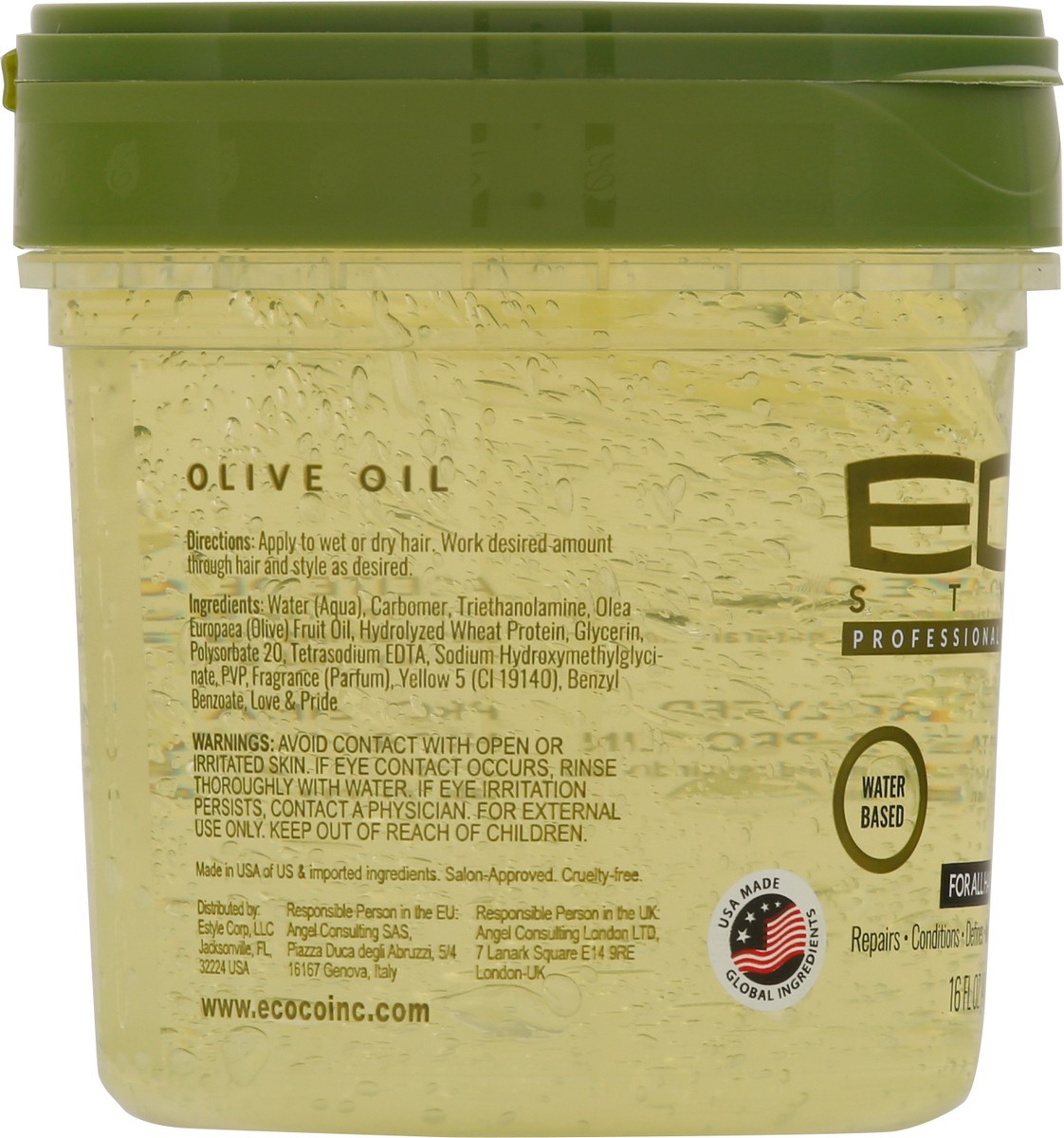 slide 7 of 9, Eco Styler Ecoco Style Gel Olive, 16 oz