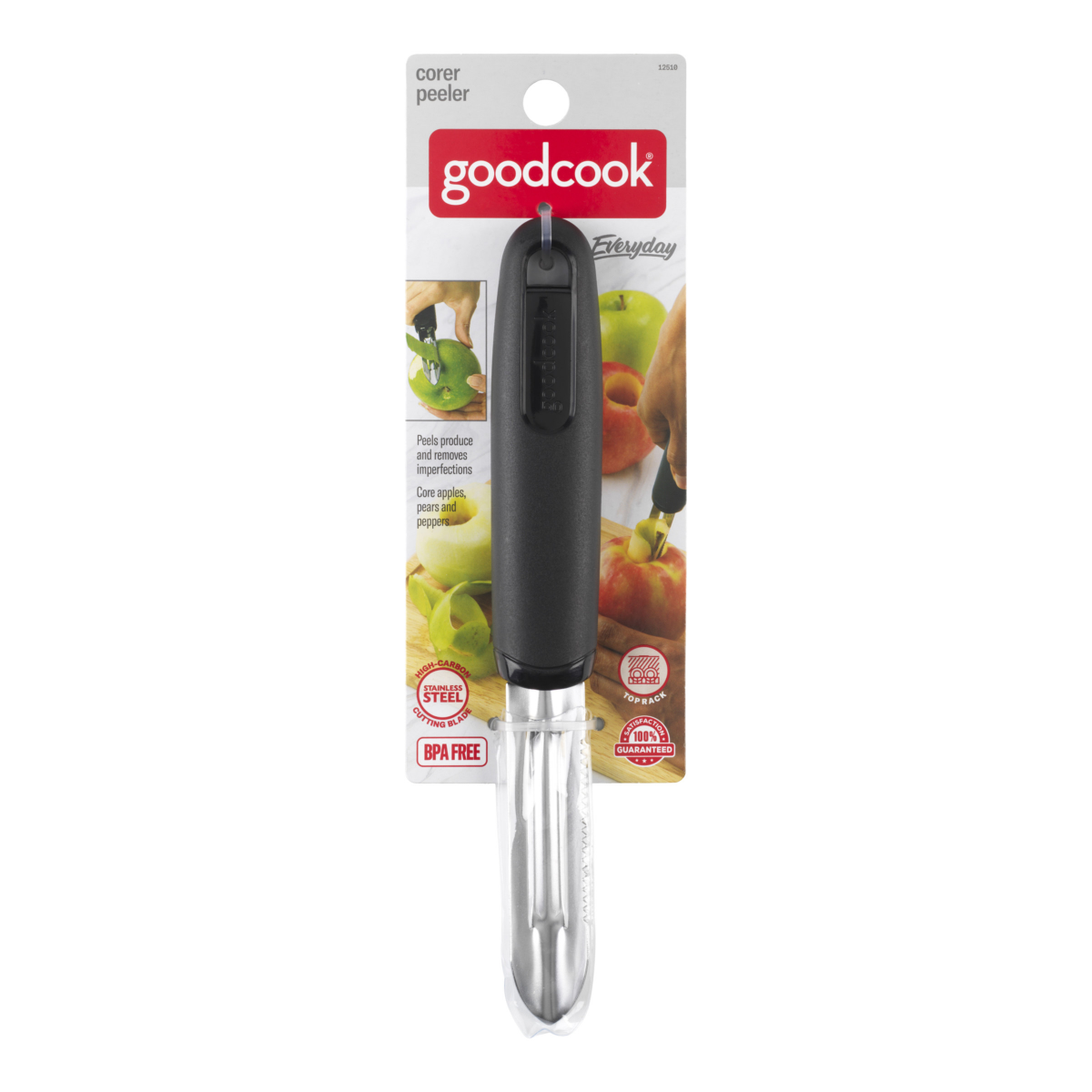 slide 1 of 18, Good Cook Core Peeler, 1 ct