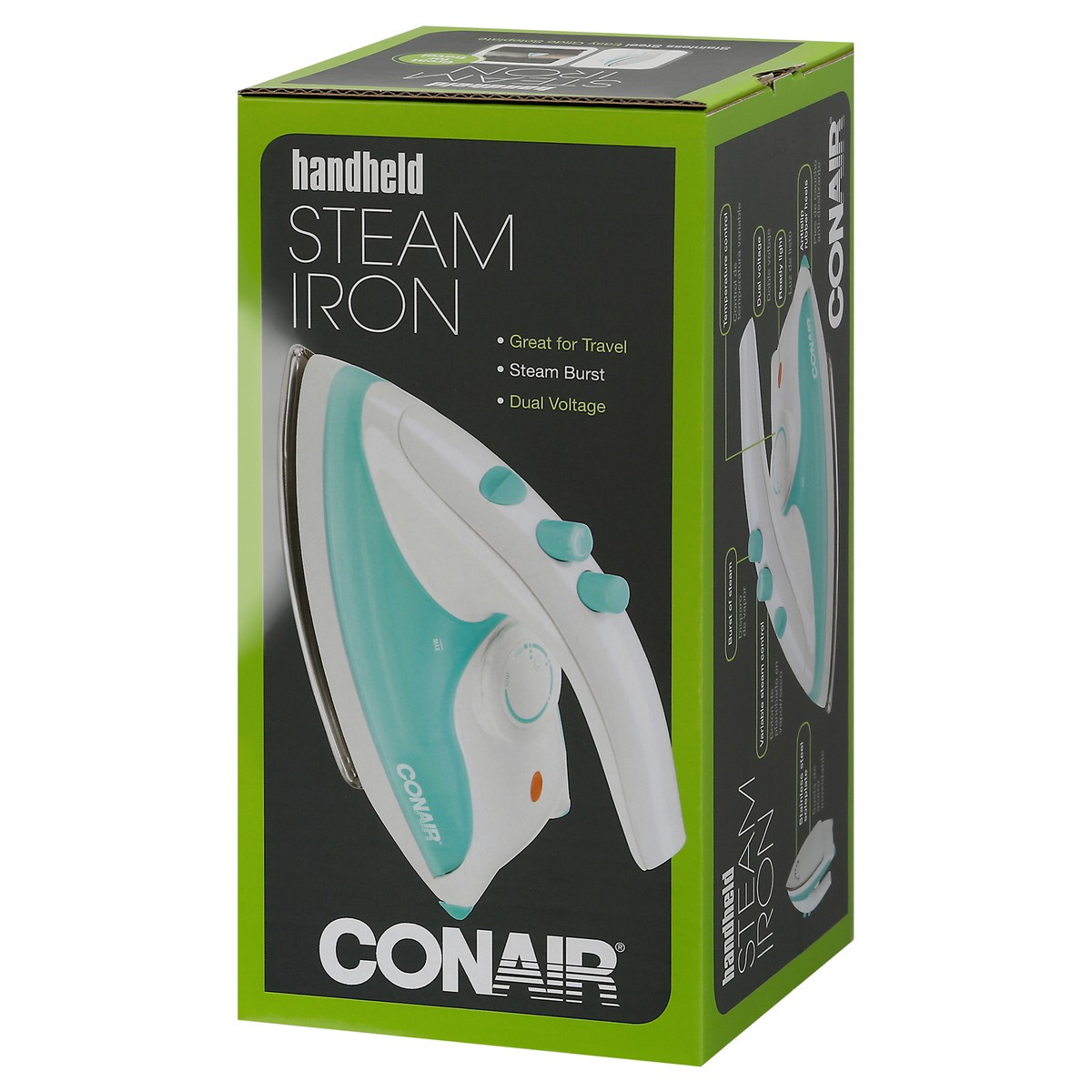 slide 12 of 13, Conair Handheld Steam Iron 1 ea, 1 ct