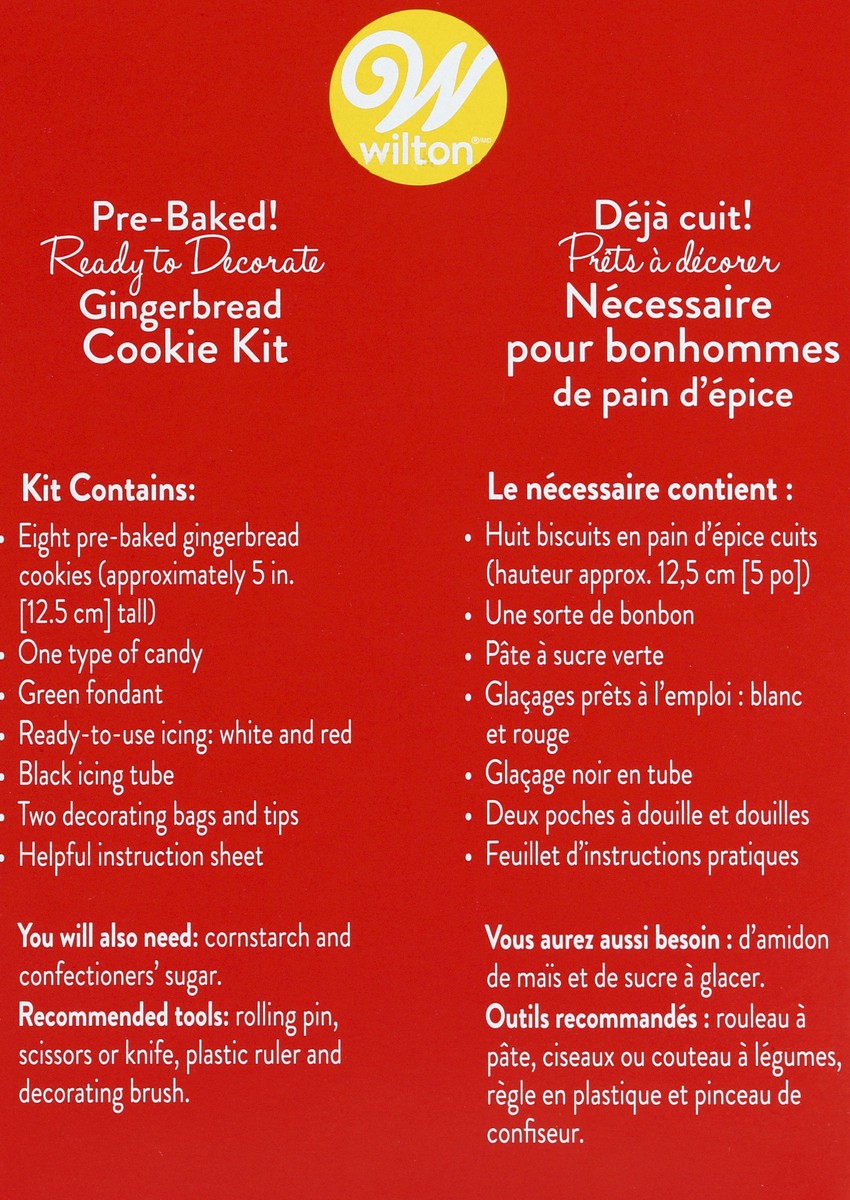 slide 3 of 5, Wilton Ready-To-Decorate Gingerbread Cookie Decorating Kit, 1 ct