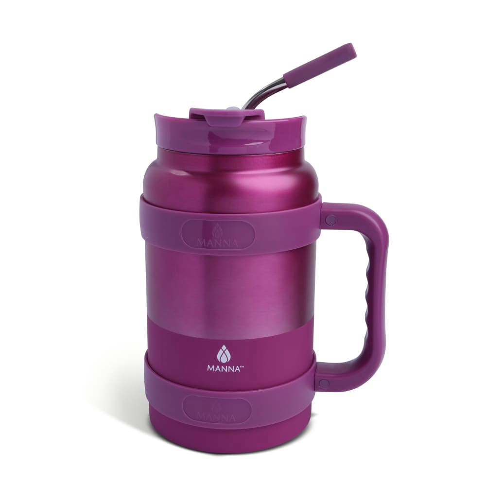 slide 2 of 4, Manna Sawyer Bottle - Purple, 50 oz