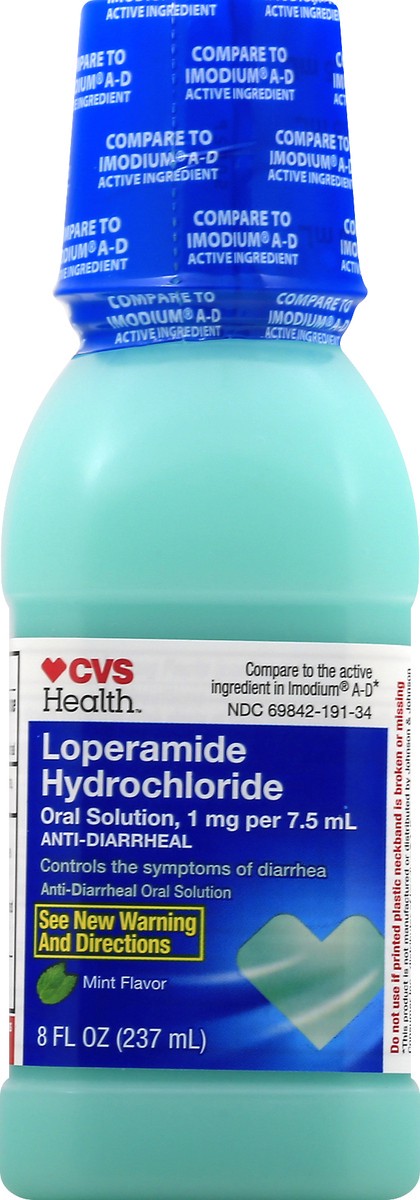 slide 7 of 11, CVS Health Anti-Diarrheal Oral Solution, Mint, 8 Fl Oz, 8 oz