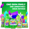 slide 3 of 29, Gain + Odor Defense Liquid Laundry Detergent, Super Fresh Blast Scent, 128 Loads, HE Compatible, 184 fl oz