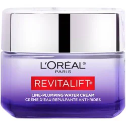 L'Oreal Paris Revitalift Hyaluronic Acid Plumping Hydrating Water Cream - 1.7oz: Unscented, Paraben-Free, For All Skin Types