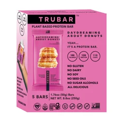 Trubar Daydreaming About Donuts Protein Bar 5 - 1.76 oz Bars