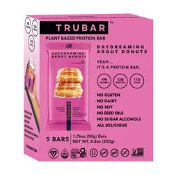Trubar Daydreaming About Donuts Protein Bar 5 - 1.76 oz Bars