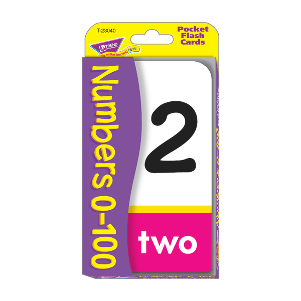 slide 1 of 4, TREND Pocket Flash Cards, Multiplication, Box Of 56 Cards, 56 ct