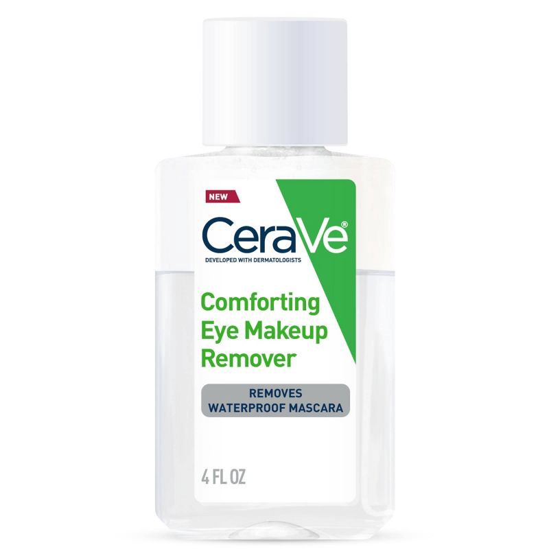 slide 1 of 15, CeraVe Waterproof Liquid Eye Makeup Remover, Travel Size - 4 oz, 4 oz