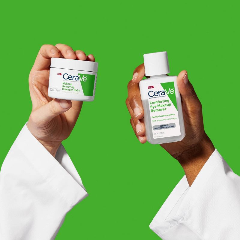 slide 9 of 13, CeraVe Hydrating Makeup Cleansing Balm, Travel Size - Unscented - 1.3 oz, 1.3 oz