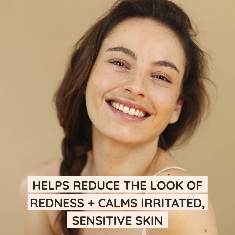 slide 3 of 11, Aveeno Calm + Restore Redness Relief Foaming Cleanser with Fewerfew - Fragrance Free - 6 fl oz, 6 fl oz