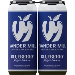 Vander Mill Blue Gold Cider, Cans